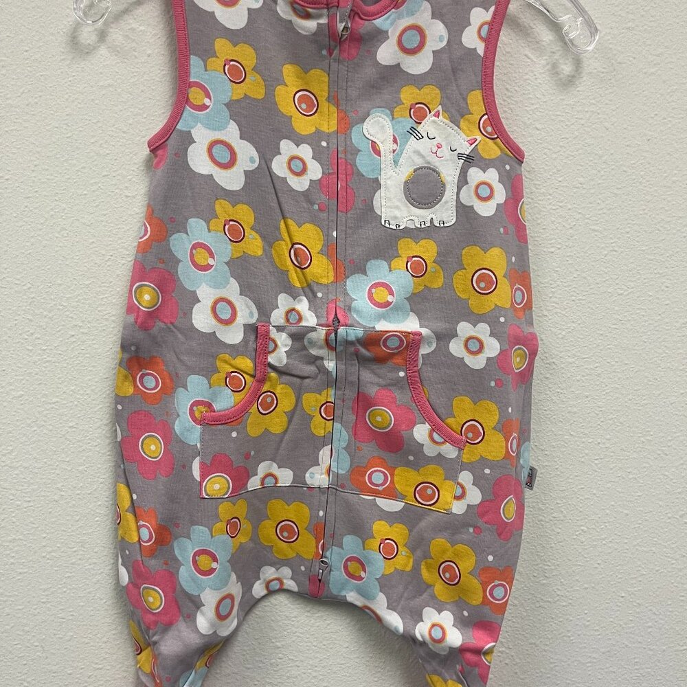 Vaenait Baby Sleep Sack / Sleep Suit  Cat/ Flowers- New